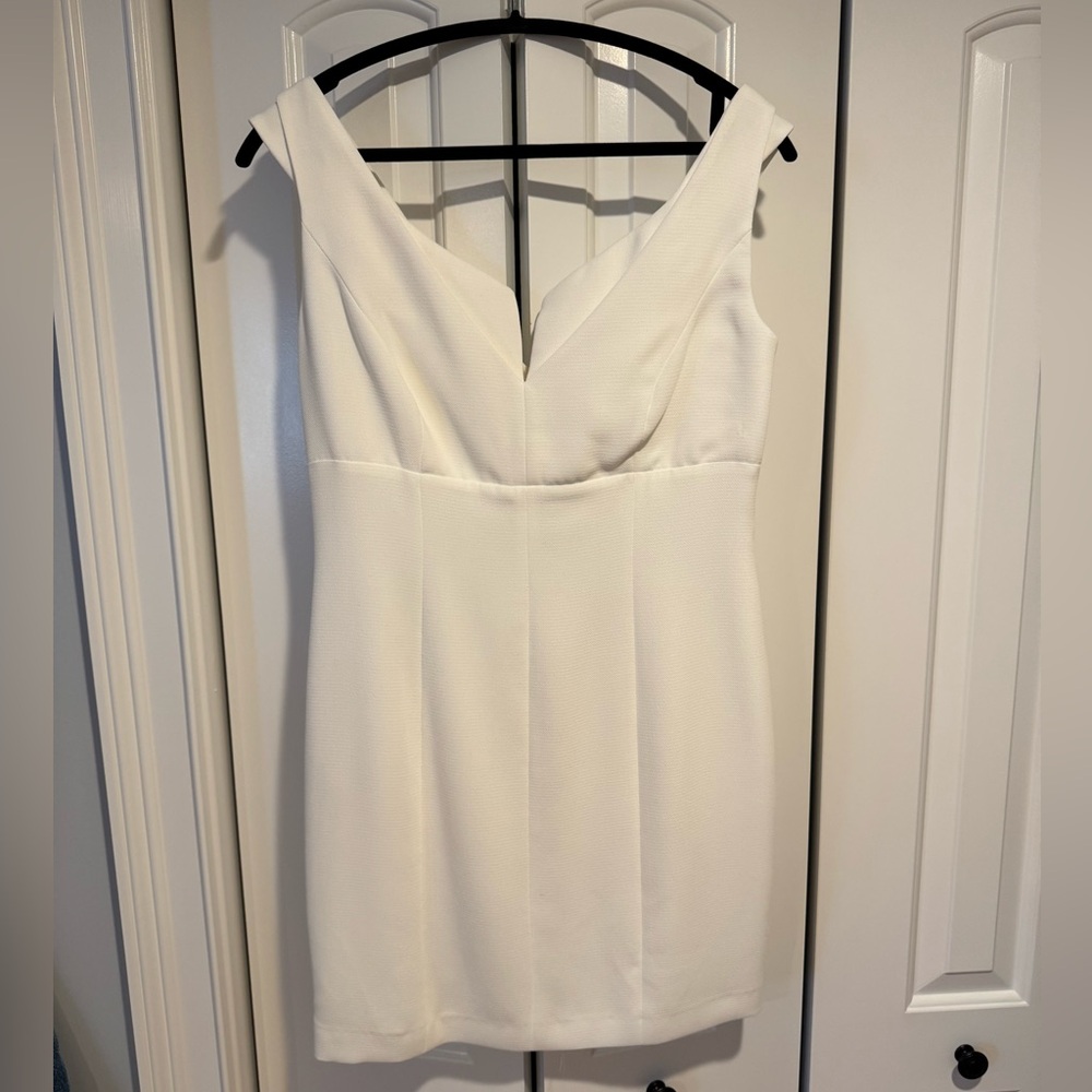 Adrianna Papell White Dress